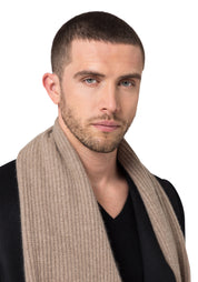 Style Republic Men's Cashmere Chunky Knit Scarf