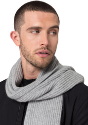 Style Republic Men's Cashmere Chunky Knit Scarf