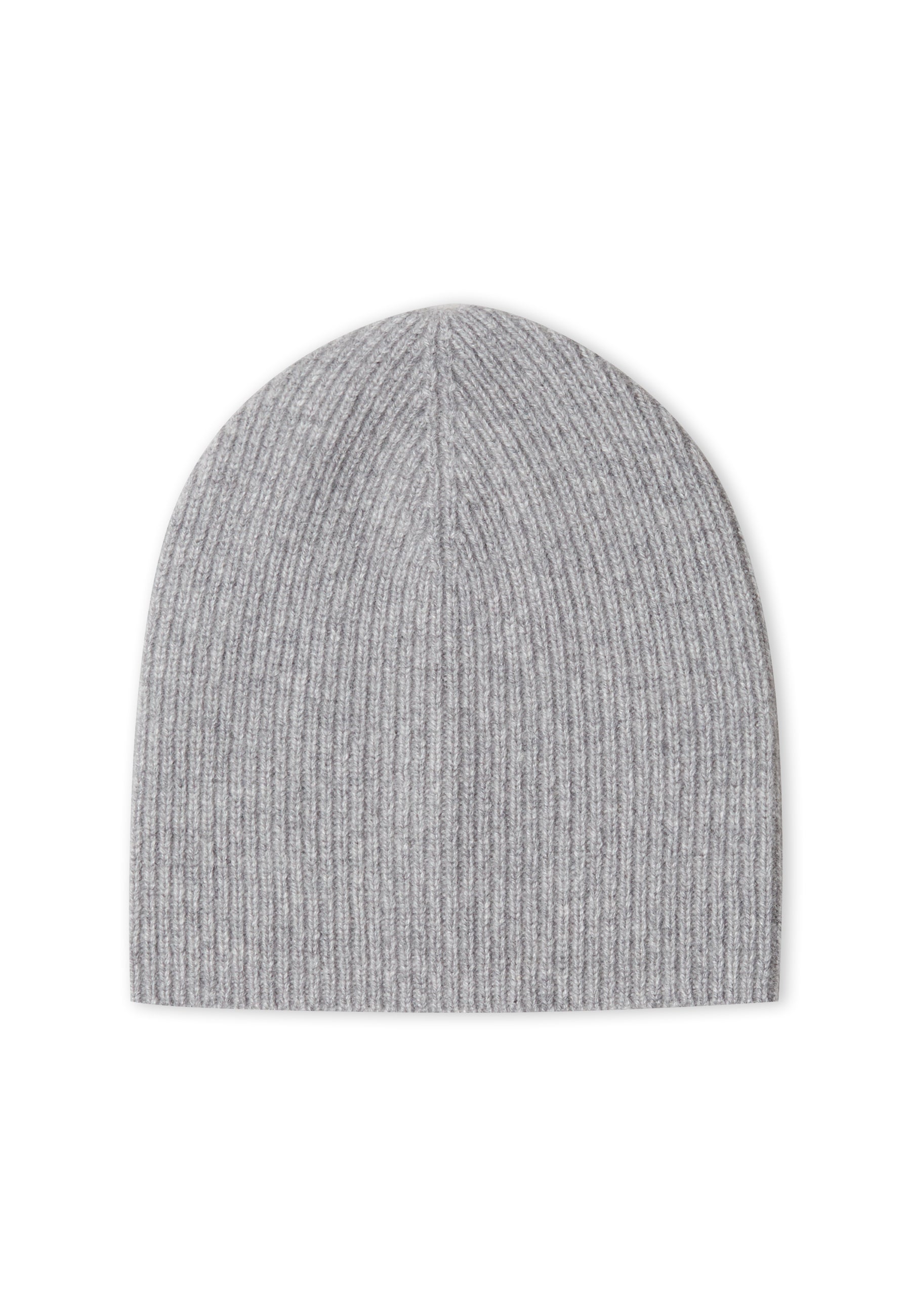 Cashmere Ribbed Beanie - Soft Stretchy Winter Hat Unisex 100% Pure Cashmere Beanie, Ribbed Cuffed Hat Warm  main image 3