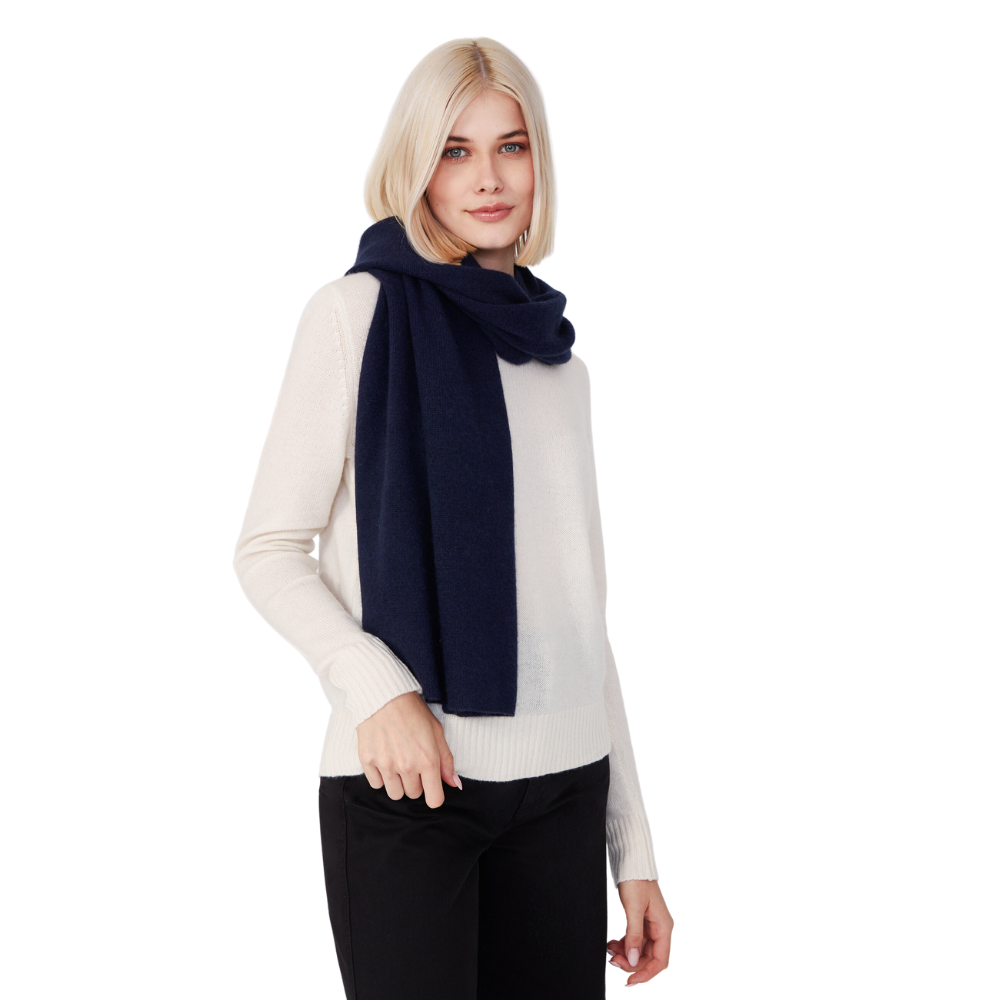 Style Republic 100% Pure Cashmere Women's Knitted Scarf